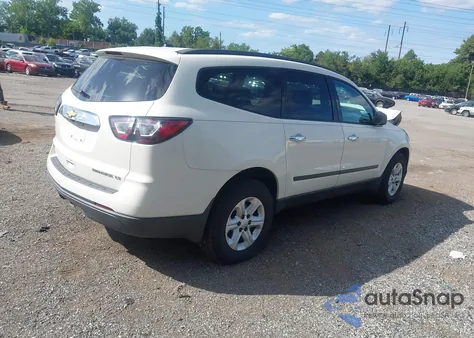 2014 Chevrolet Traverse Ls из США, поврежденный, VIN 1GNKVFKD3EJ137066